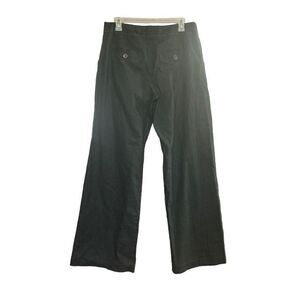 CHADWICKS‎ Collection Women’s Wide Leg Linen Blend Dress Pants Size 10 Black